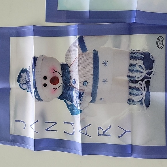 Mini garden flags, December, January, holiday - Picture 4 of 6